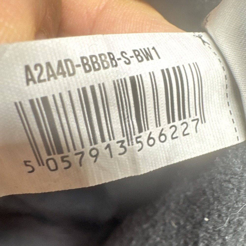 Gymshark Black Crewneck Sweatshirt Logo‎ Front Athleisure Streetwear Small - Picture 7 of 9